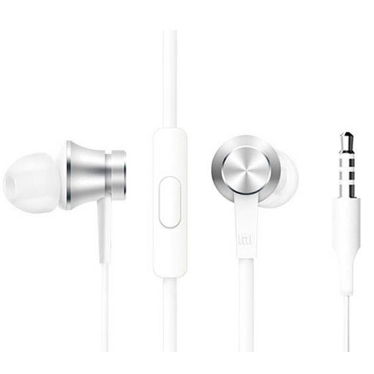 Xiaomi Mi In-Ear Basic Silver Auriculares Intrauditivos Blanco