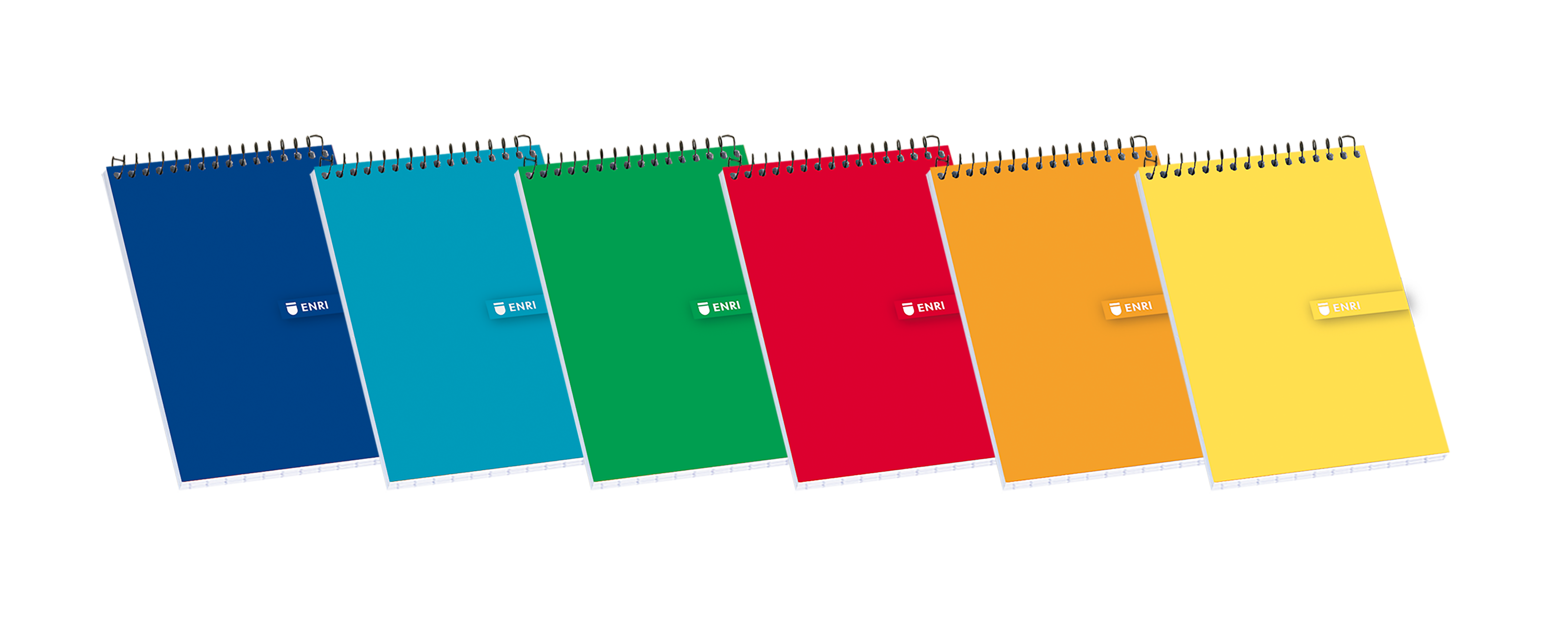 Enri Bloc de Notas Espiral Tapa Blanda 16� 4x4 - Hojas Cuadriculadas - Tama�o Compacto - Ideal para 