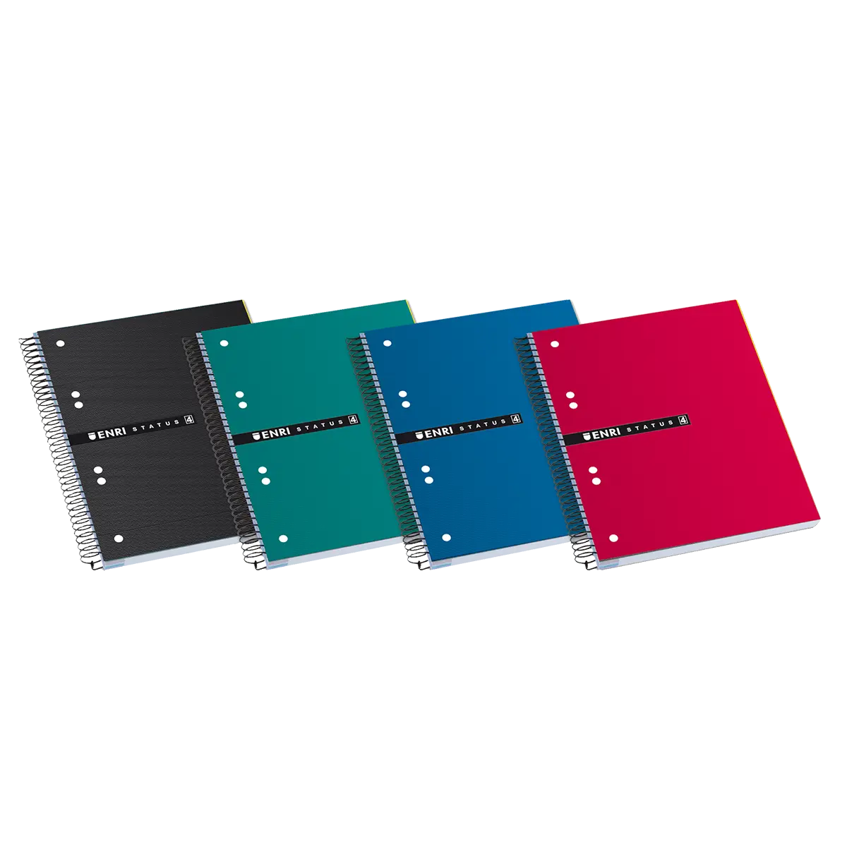 Enri Status A5+ Europeanbook - Tapa Extradura Resistente - Formato A5+ - Cuaderno con 120 Hojas - Cu