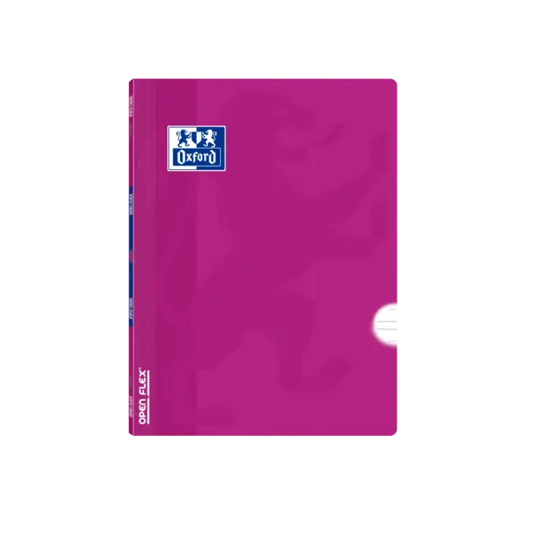 Oxford School Classic Openflex A5+ Libreta Grapada - Tapa de Plastico Resistente - Pauta 3.5 con Mar