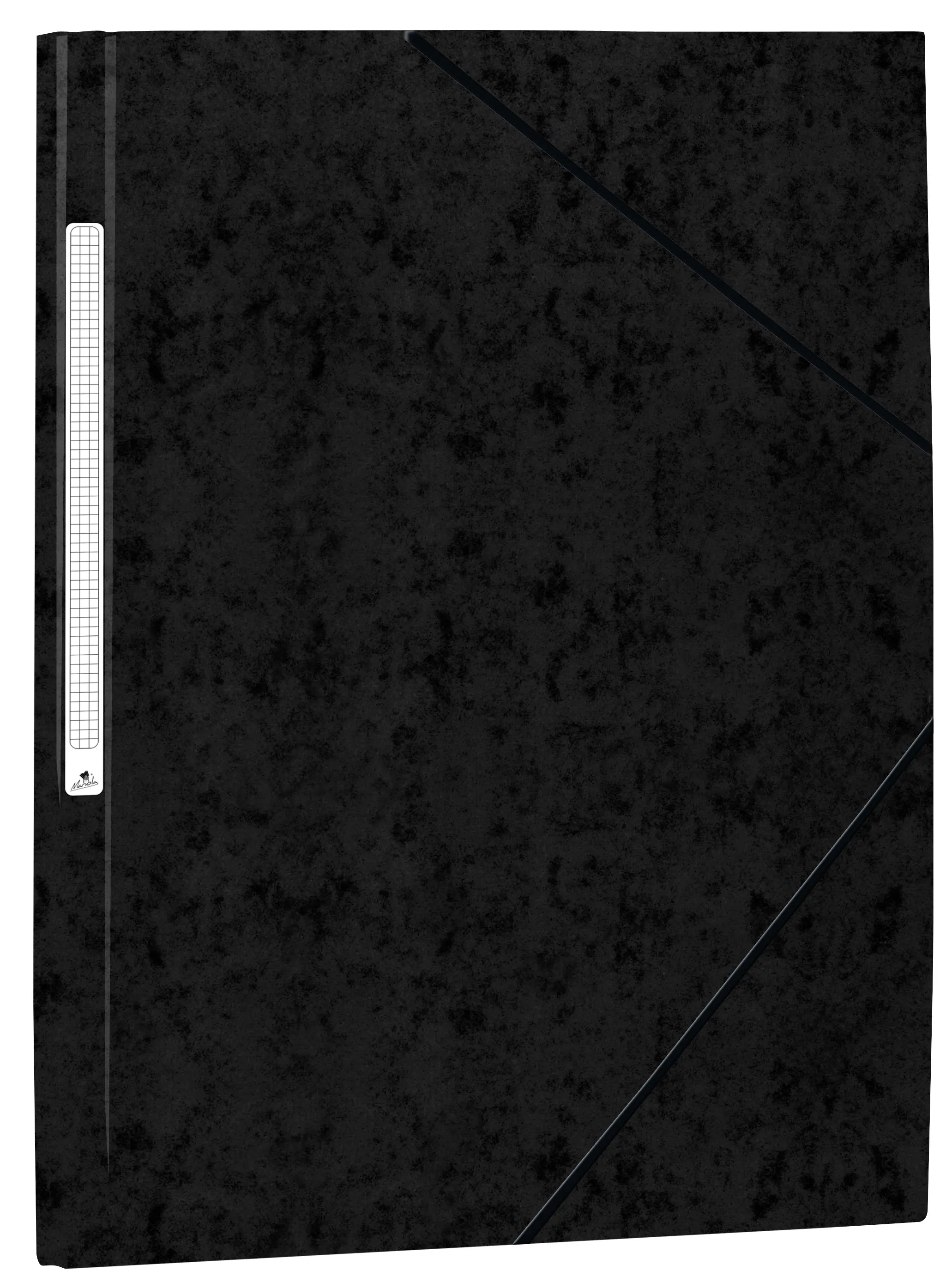 Mariola Carpeta de Carton Simil Prespan con Etiqueta en Lomo Folio 500gr/m2 - Medidas 34x25cm - Cier