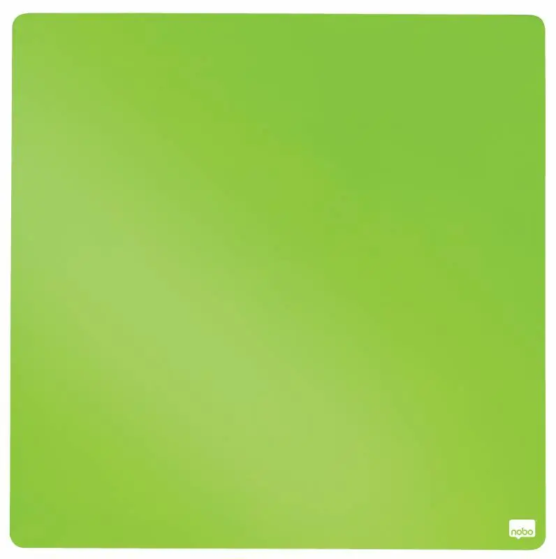 Nobo Tile Mini Pizarra Magnetica 360x360mm - sin Marco - Almohadillas Adhesivas e Imanes - Dise�o Cr