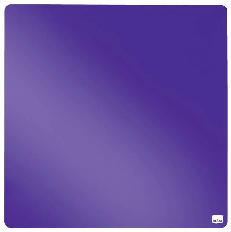 Nobo Tile Mini Pizarra Magnetica 360x360mm - sin Marco - Almohadillas Adhesivas e Imanes - Dise�o Cr