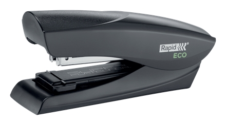 Rapid Eco Grapadora de Sobremesa 24/6, 26/6 - Grapa hasta 25 Hojas - Grapado Plano y Clavado - Fabri