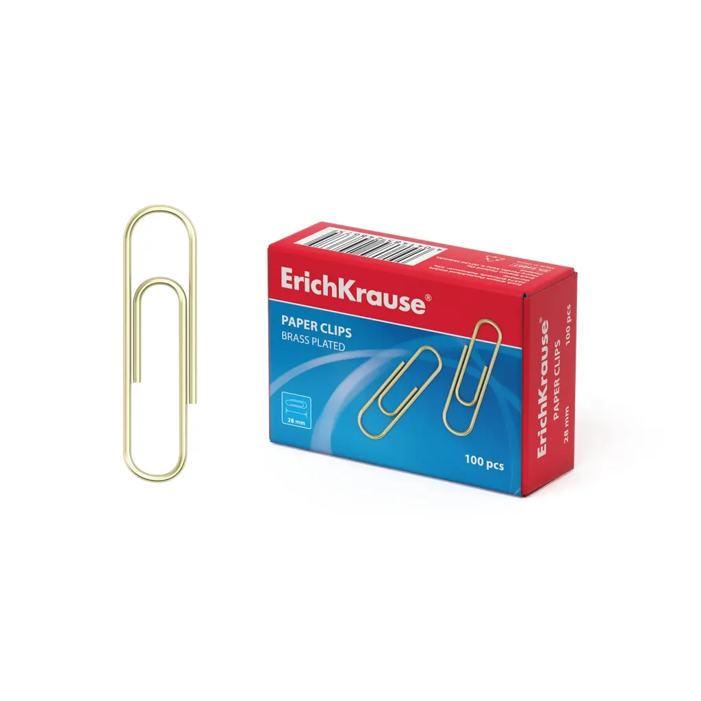 Erichkrause Clips con Recubrimiento de Cobre - Alta Resistencia y Durabilidad - Resistente a La Corr