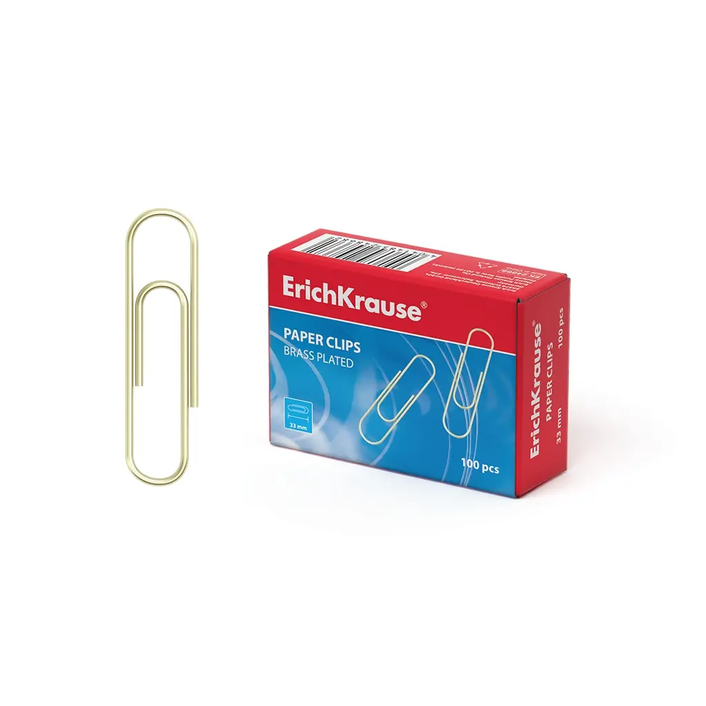 Erichkrause Clips con Recubrimiento de Cobre - Alta Resistencia y Durabilidad - Resistente a La Corr