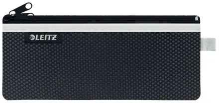 Leitz WOW Bolsa Porta-Todo Mediana 2 Compartimentos - Tama�o 85x6x210mm - Lavable y Duradera - Cierr