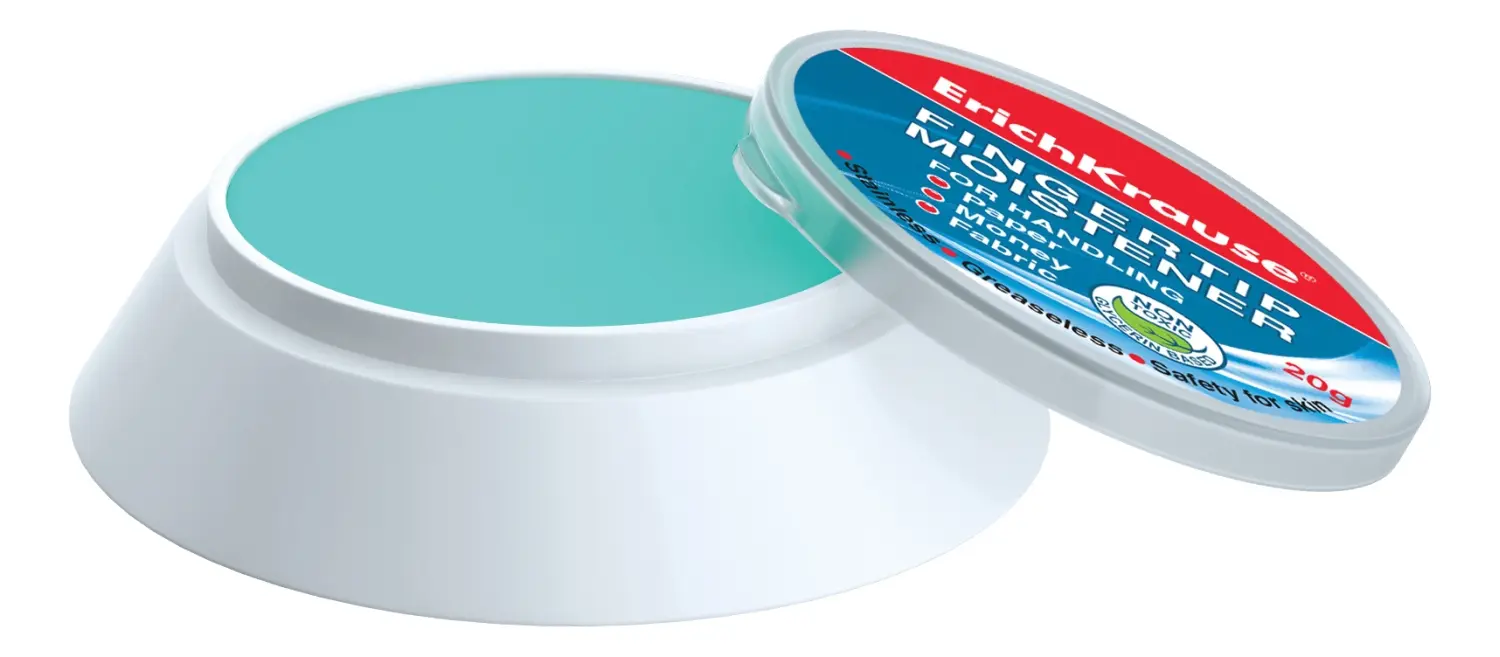 Erichkrause Humectante de Dedos - Componentes Naturales - sin Marcas en El Papel - Fondo Antidesliza