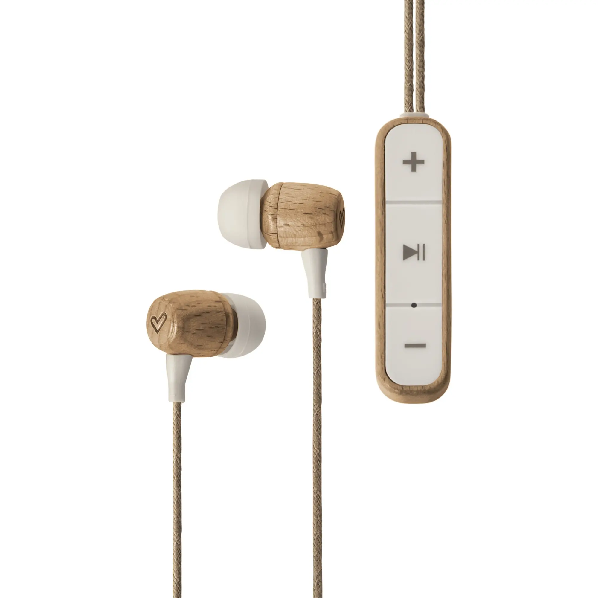 Energy Sistem Auriculares Eco Bluetooth BeechWood - Madera Sostenible - Microfono - USB Type C - Col
