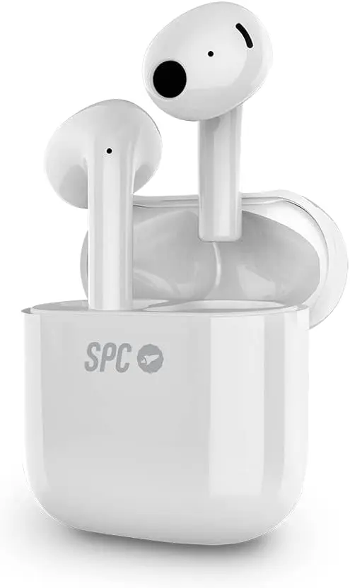 SPC Auriculares Bluetooth Zion Studio - Diseo Ultracompacto - Modo Enc - Duracion de Bateria 20 Hor