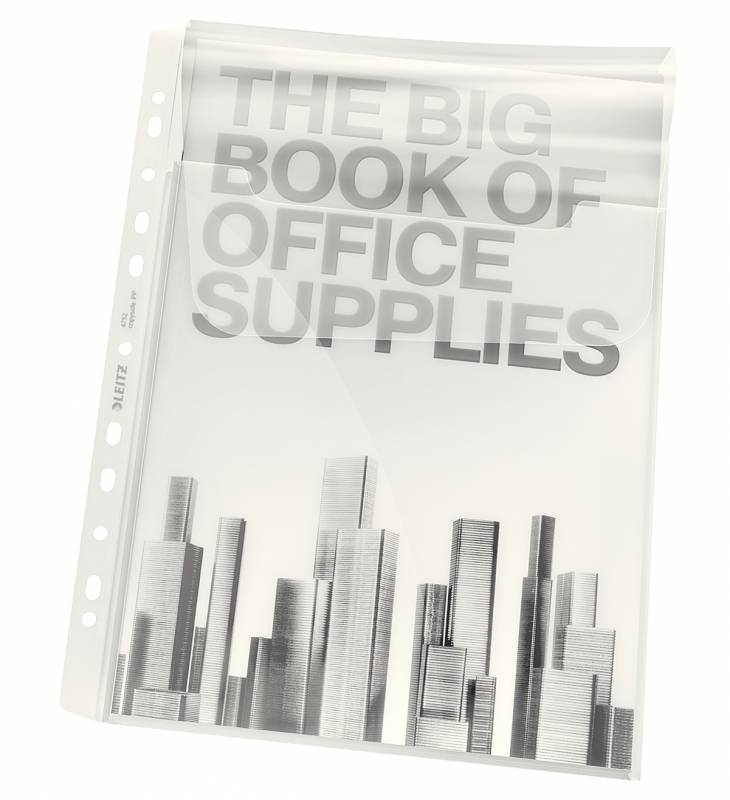 Leitz Funda Fuelle Premium Expansible - 0,18mm PP Transparente - Gran Capacidad - Copysafe Transpare
