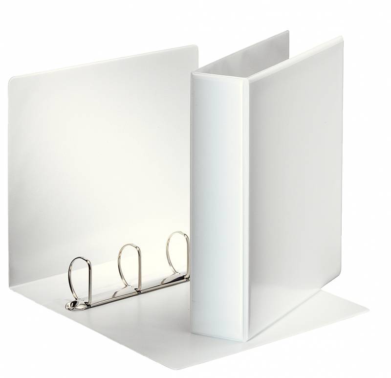 Esselte Carpeta Canguro Gama Basica 50mm - Mecanismo 4 Anillas Mixtas - 2 Bolsillos Exteriores - A4 