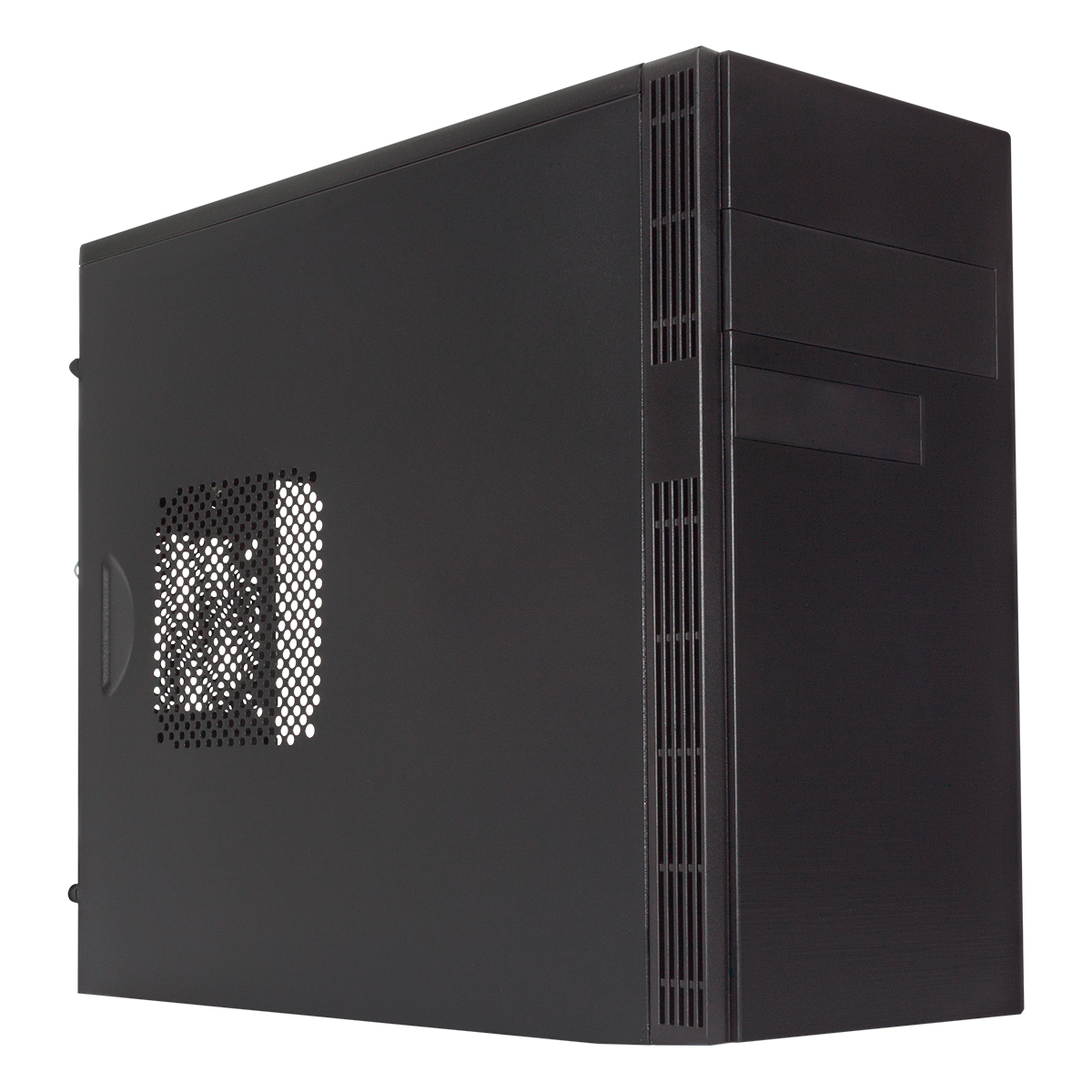 Unykach Grey Rain Caja MicroATX EVO - Fuente de Alimentacion 500W Incluida - Tama�o Disco Soportado 