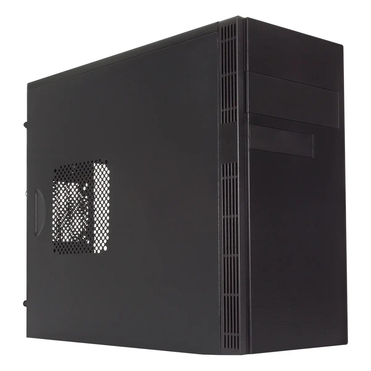 Unykach Grey Rain Caja MicroATX EVO - Fuente de Alimentacion 500W Incluida - Tama�o Disco Soportado 