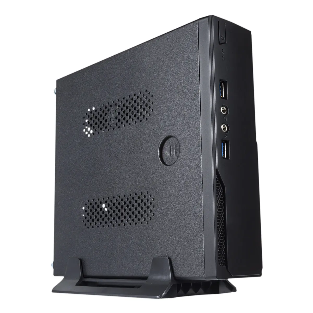 Unykach UK1003 Caja Mini-Torre Mini-ITX - Fuente de Alimentacion 120W Incluida - Tama�o Disco Soport
