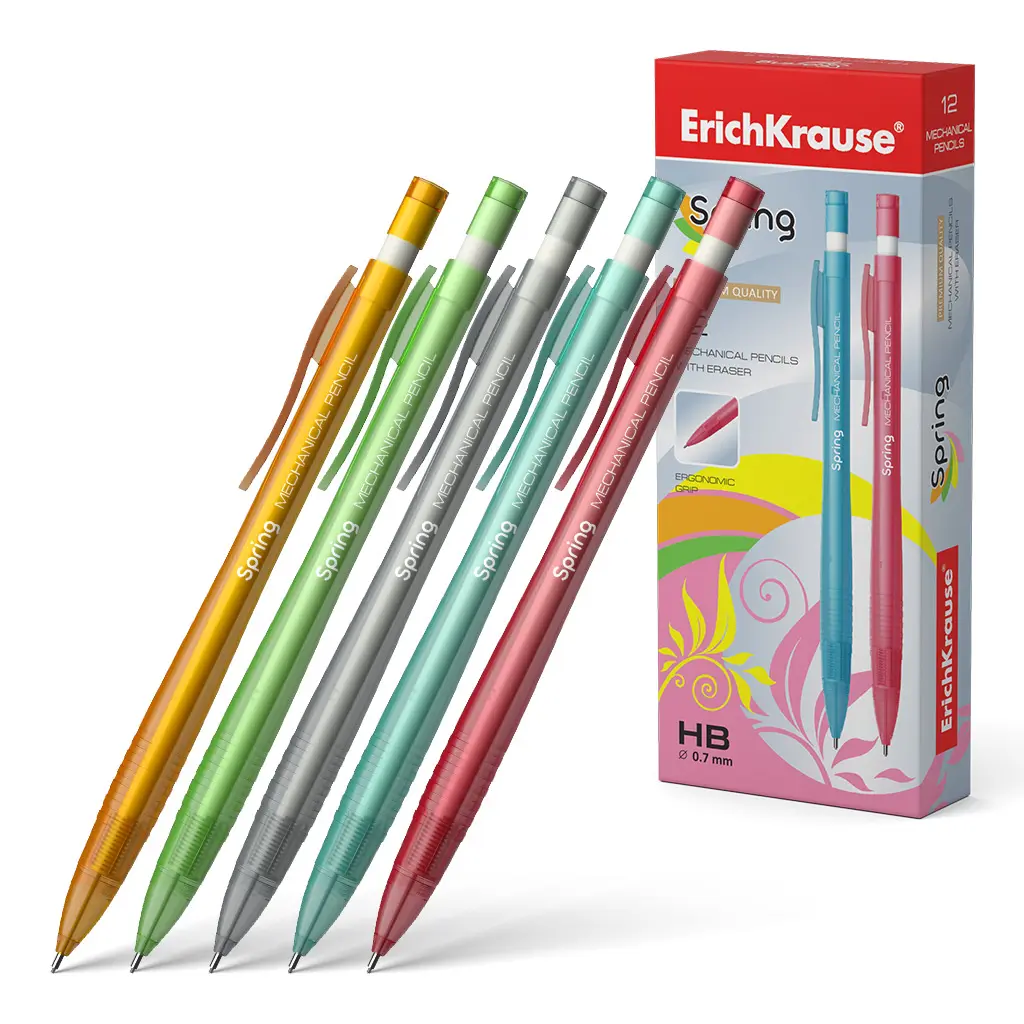 Erichkrause Portaminas Spring 0.7 mm - Color Negro