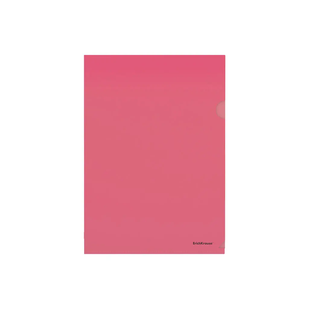 Erichkrause Dossiers Uero Fizzy Classic - A4 Semitransparente - Color Rojo