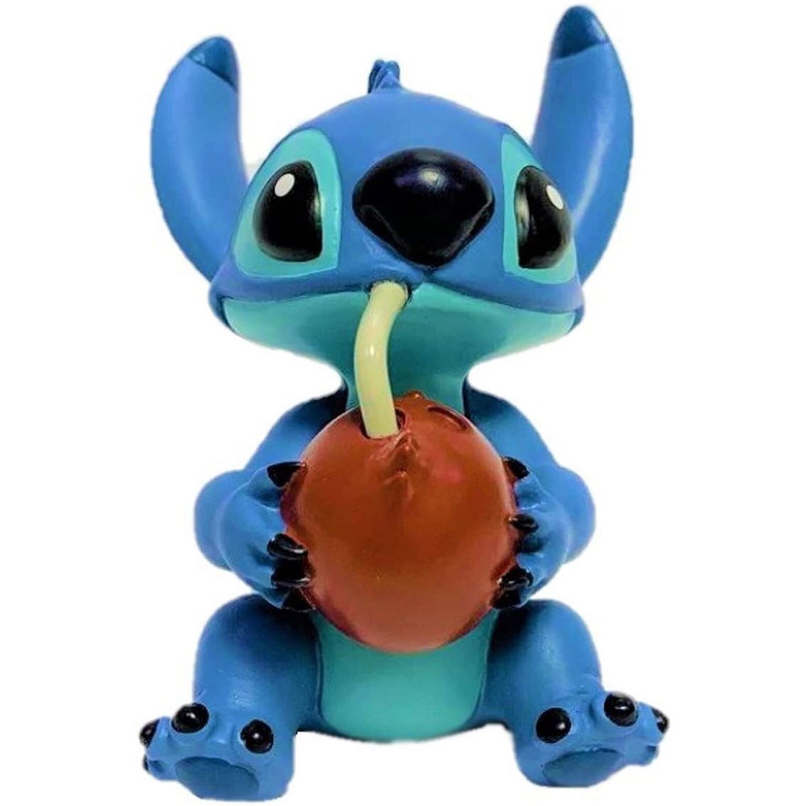 Enesco Disney Lilo & Stitch Stitch con Coco - Figura de Coleccion - Fabricada en Resina - Tallado y 
