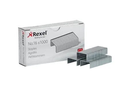 Rexel Caja de 1000 Grapas 24/6 - Hasta 20 Hojas - Acero de Alta Calidad - Patilla de 6mm