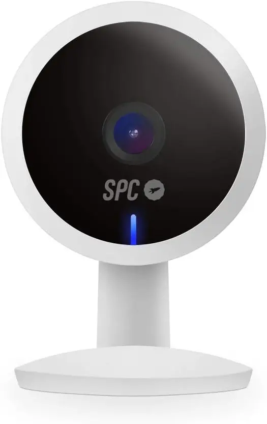 SPC Camara de Seguridad Indoor Lares 2 - Resolucion Full HD 1080P - Vision Nocturna 10M - Comunicaci