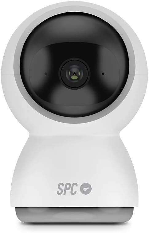 SPC Lares 360 Camara de Vigilancia Wifi - Giro 360� - Full HD 1080P - Seguimiento de Personas - Visi