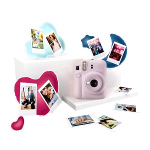 Fujifilm Pack Best Memories Instax Mini 12 Lilac Purple Camara Instantanea + Film Instax Mini 10ud. 