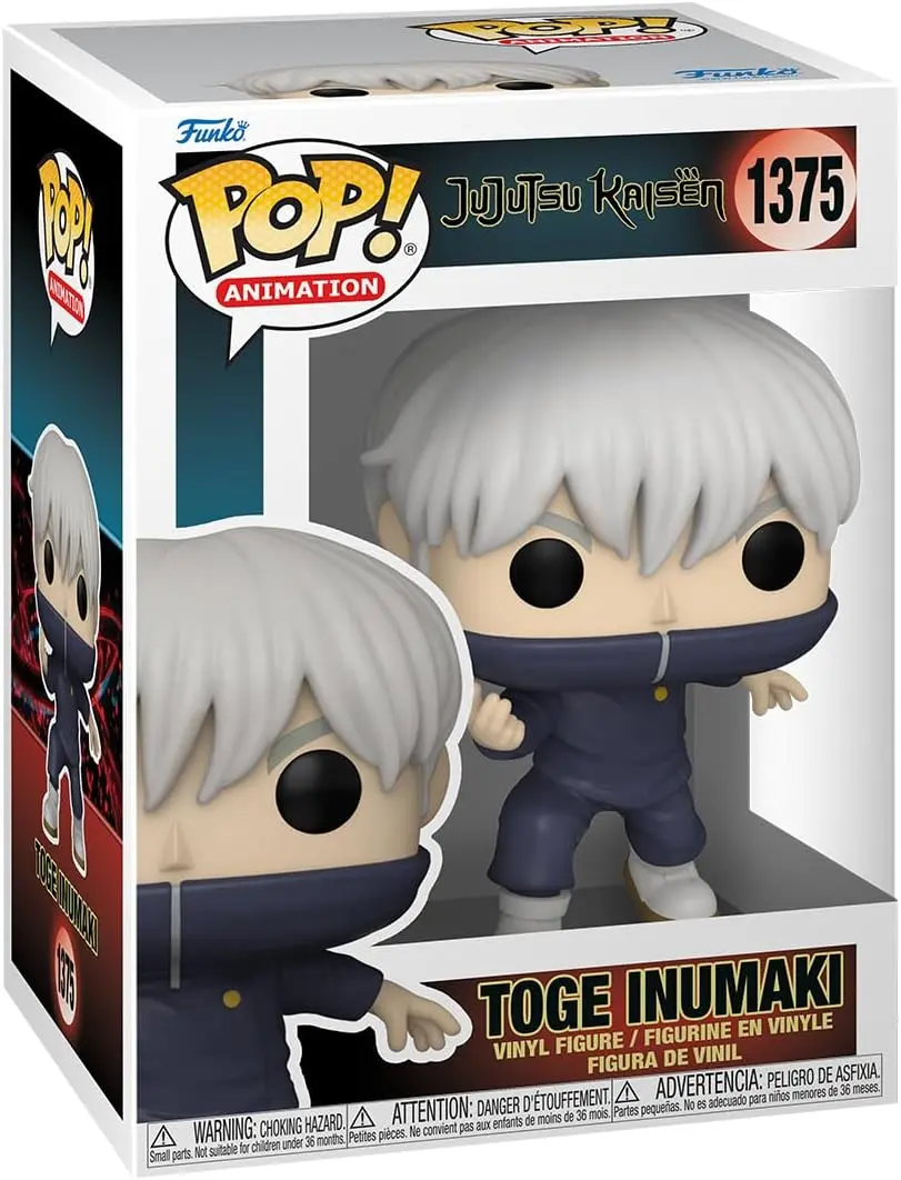 Funko Pop Animacion Jujutsu Kaisen Toge Inumaki con Opcion Chase - Figura de Vinilo - Altura 9.5cm a