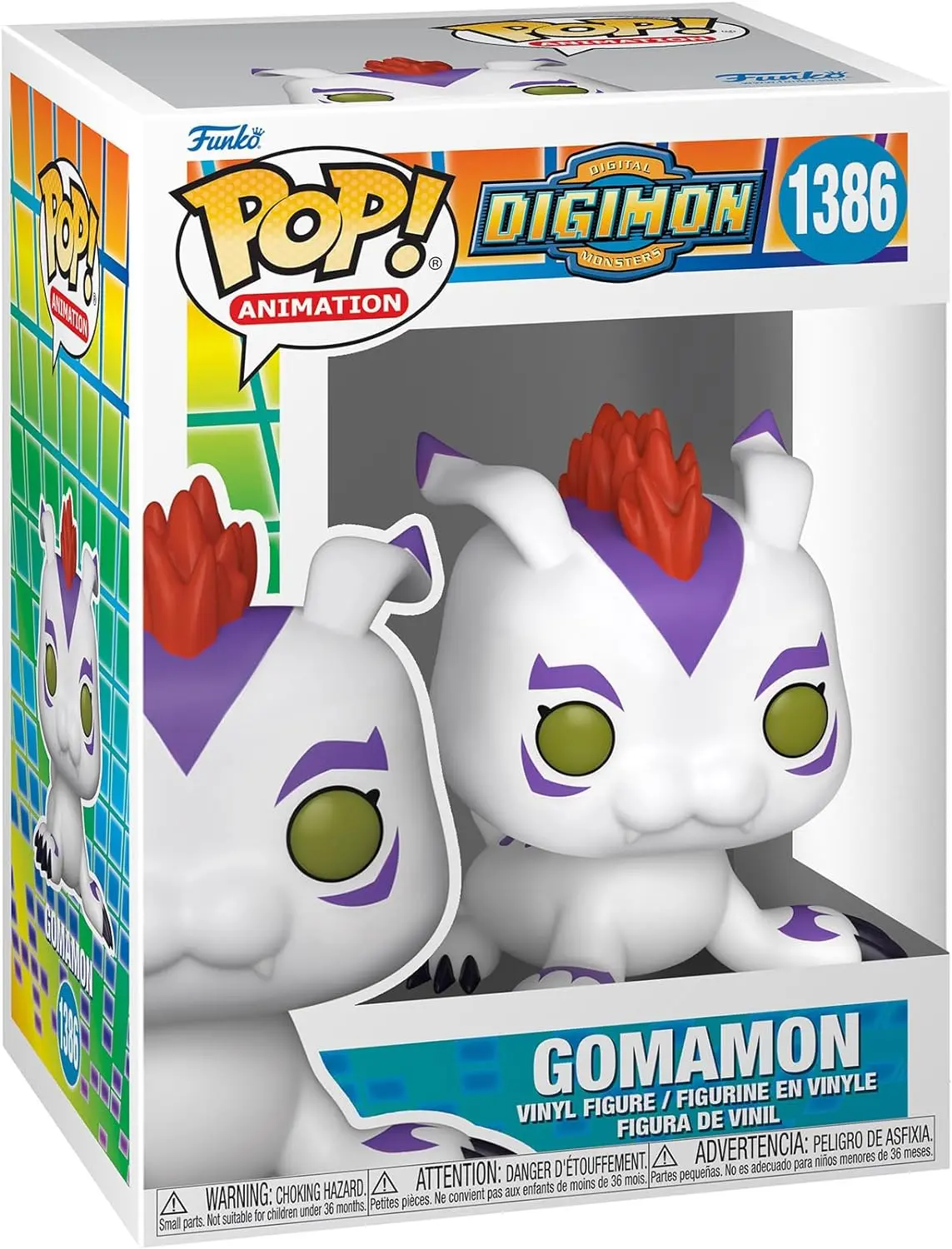 Funko Pop Digimon Gomanon - Figura de Vinilo - Altura 9cm aprox.