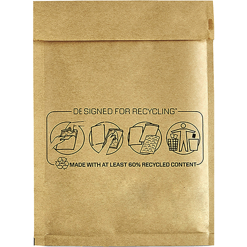 Bankers Box Pack de 100 Bolsas de Burbujas Acolchada - Medida 150x210mm - Burbujas Internas para Amo