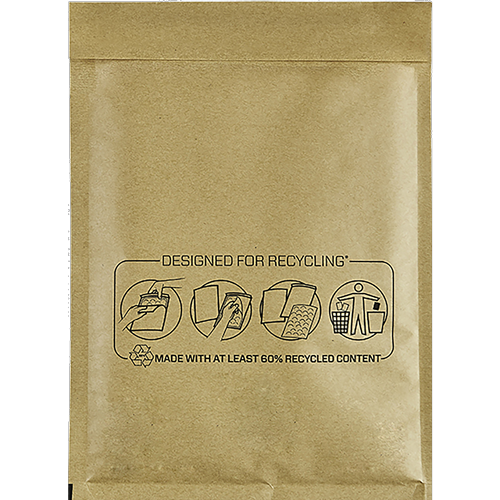 Bankers Box Pack de 100 Bolsas de Burbujas Acolchada - Medida 180x260mm - Burbujas Interiores para A