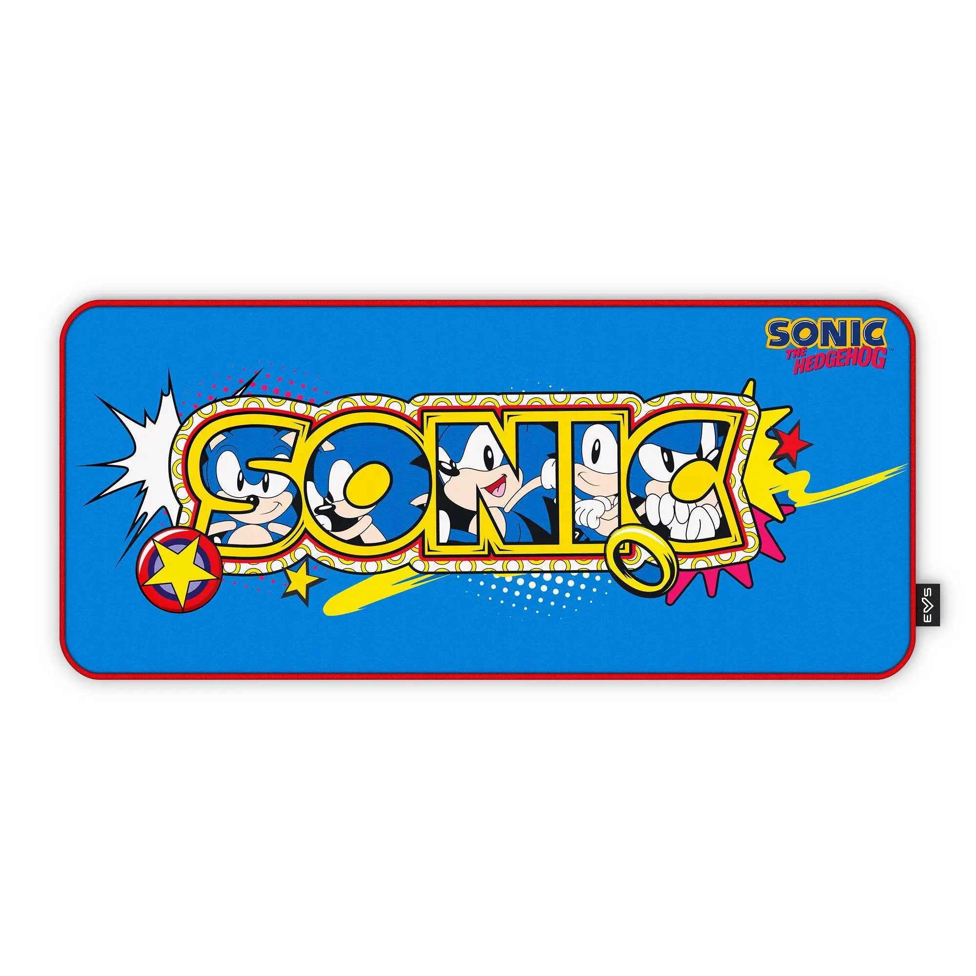 Energy Sistem Raton Gaming Pad ESG Sonic Classic - Tamao XXL - Base de Goma Antideslizante - Color 