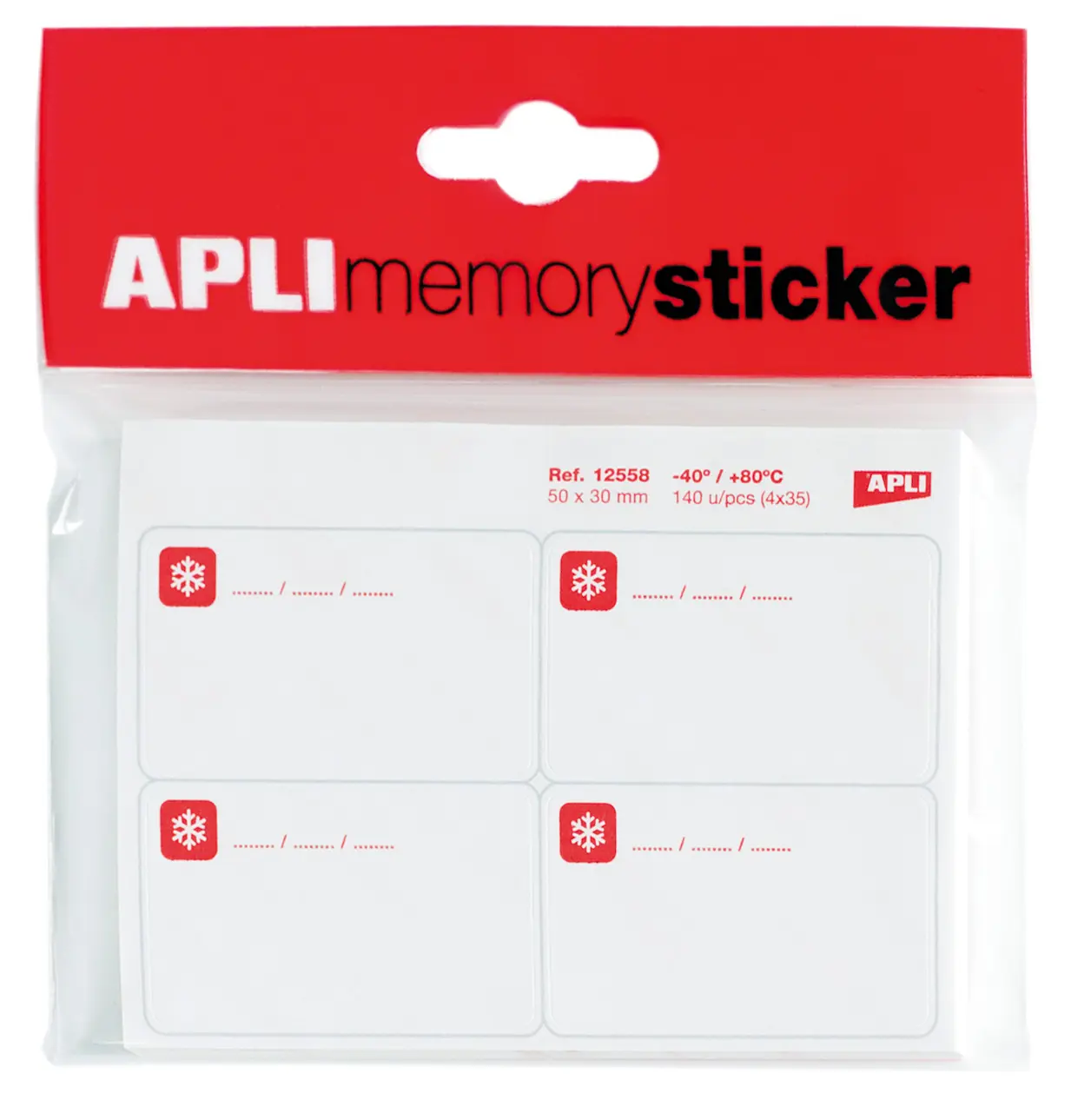 Apli Memory Sticker Especial congelador 50 x 30mm