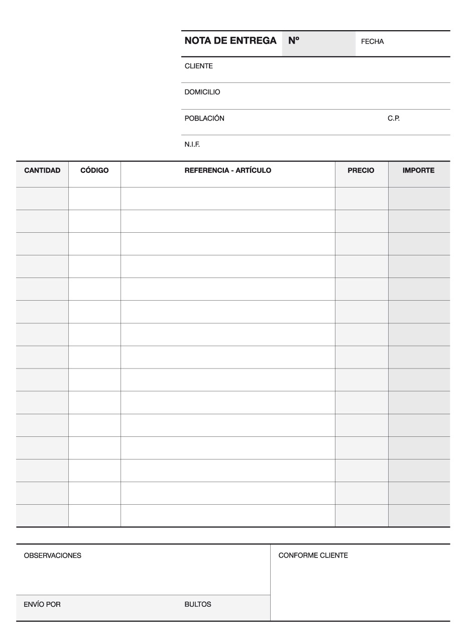 Apli Talonario Entrega 1/4 Duplicado Natural - Formato 1/4 - Papel Autocopiativo - Numeracion Secuen