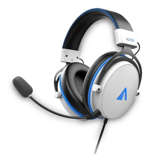 Abysm AG700 Auriculares Gaming 7.1 con Microfono Extraible - Diadema Ajustable - Almohadillas Acolch