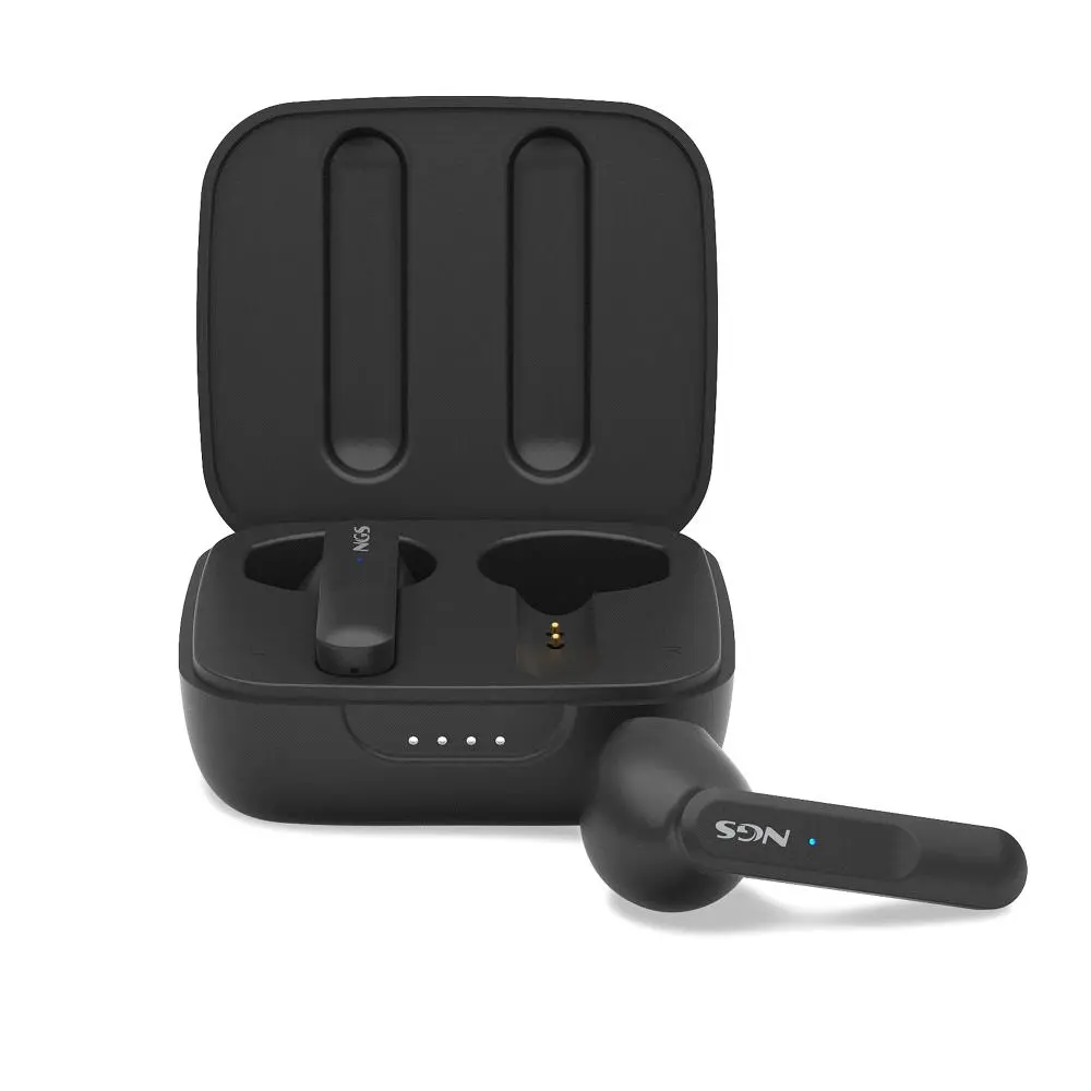 NGS Artica Move Black Auriculares Intrauditivos Bluetooth 5.3 TWS - Manos Libres - Asistente de Voz 