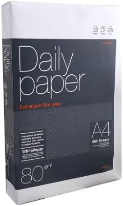 Daily Paper Papel A4 80gr. 210x297mm (500 Hojas) Blanco
