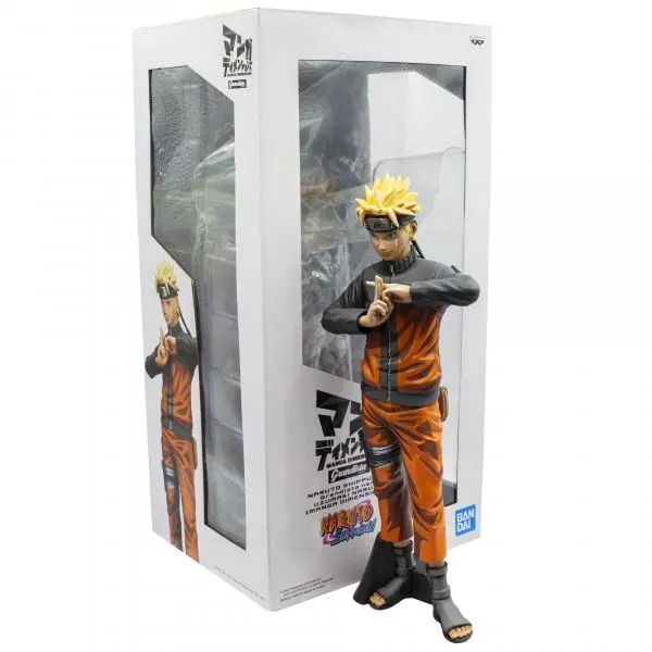 Banpresto Grandista Naruto Shippuden Naruto Uzumaki - Figura de Coleccion - Altura 27cm aprox. - Fab