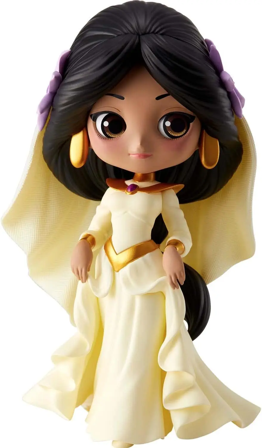 Banpresto Disney Aladdin Q Posket Jasmine Dreamy Style - Figura de Coleccion - Altura 14cm aprox. - 