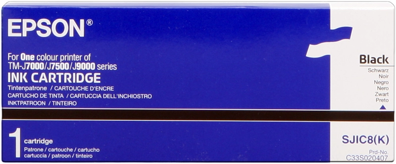 Epson SJIC8(K) Negro Cartucho de Tinta Original - C33S020407