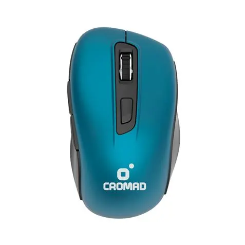 Cromad Raton Inalambrico - Hasta 10 Metros de Alcance - Incluye Mini Receptor USB - Maxima Autonomia