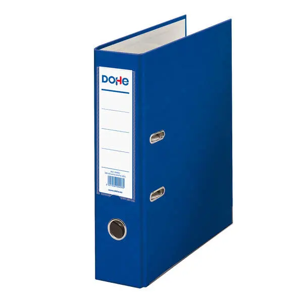 Dohe Archivador en Carton Forrado con Polipropileno - con Ollao, Rado y Tarjetero en el Lomo - Palan