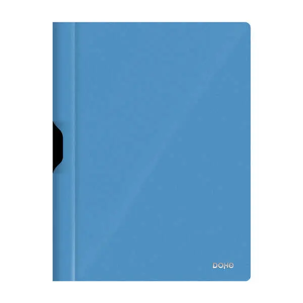 Dohe Dossier con Clip Metalico en Tama�o Din A4 - Fabricado en Polipropileno Opaco de 350 Micras - T