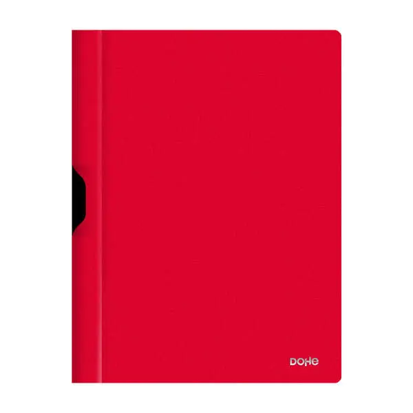 Dohe Dossier A4 con Clip Metalico - Tama�o A4 - Fabricado en Polipropileno Opaco de 350 Micras - Cli