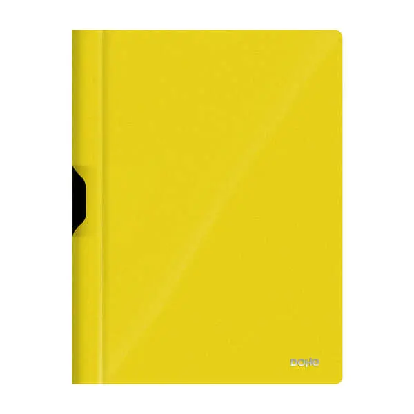 Dohe Dossier A4 con Clip Metalico - Tama�o A4 - Fabricado en Polipropileno Opaco de 350 Micras - Cli