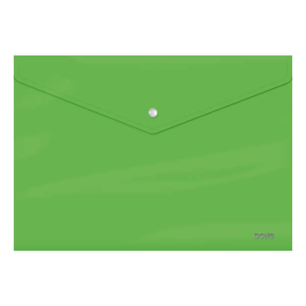 Dohe Carpeta de Presentacion A4 - 200 Micras - Apaisado con Cierre de Broche - Polipropileno Opaco -