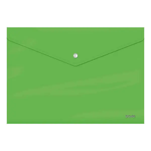 Dohe Carpeta de Presentacion A4 - 200 Micras - Apaisado con Cierre de Broche - Polipropileno Opaco -