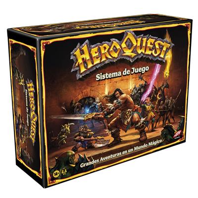 Hero Quest Basico + Expansion Juego de Tablero - Tematica Fantasia - De 2 a 5 Jugadores - A partir d