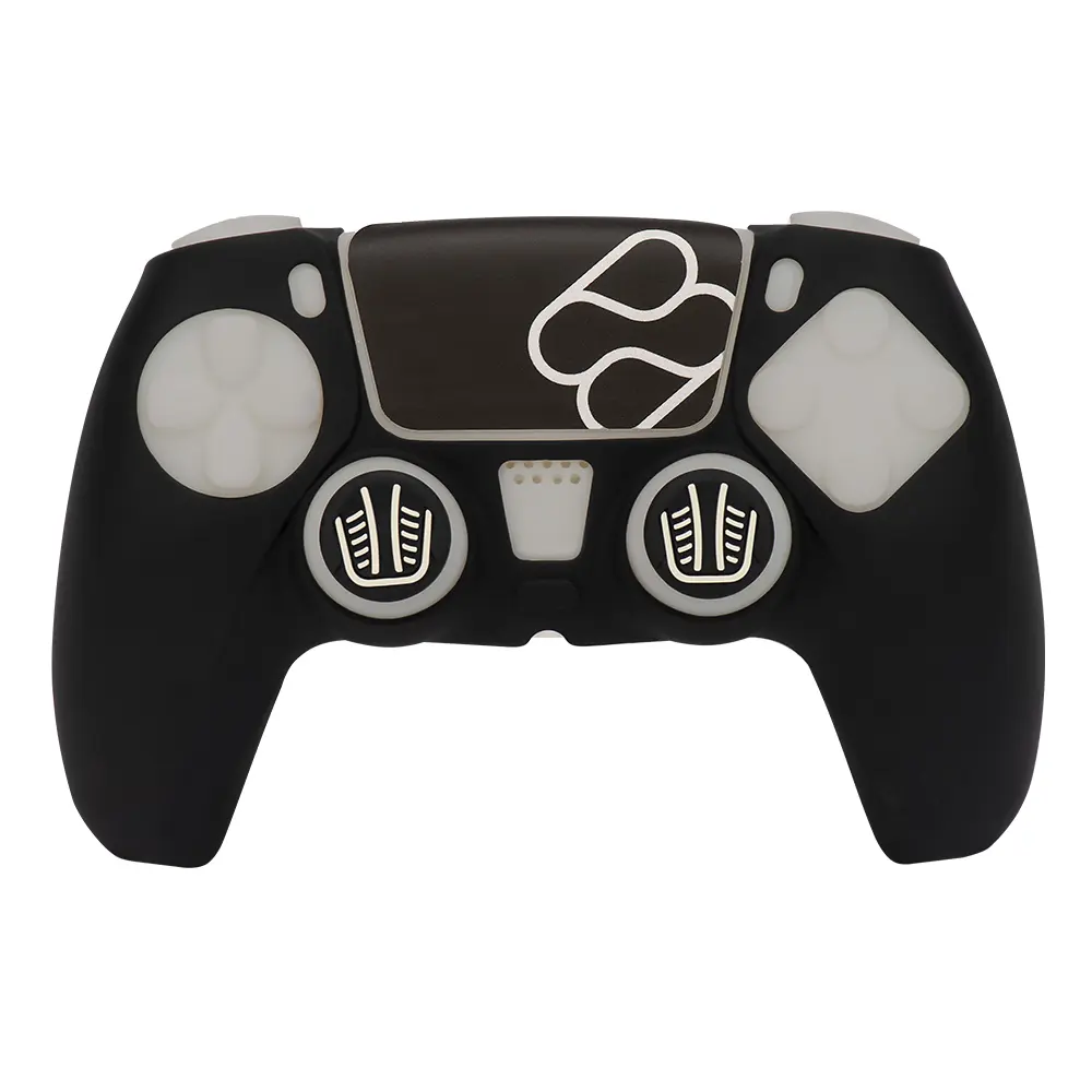 FR-TEC Funda de Silicona + Grips para Joysticks Custom Kit Dualsense para PS5 - Mejora el Tacto y Ev
