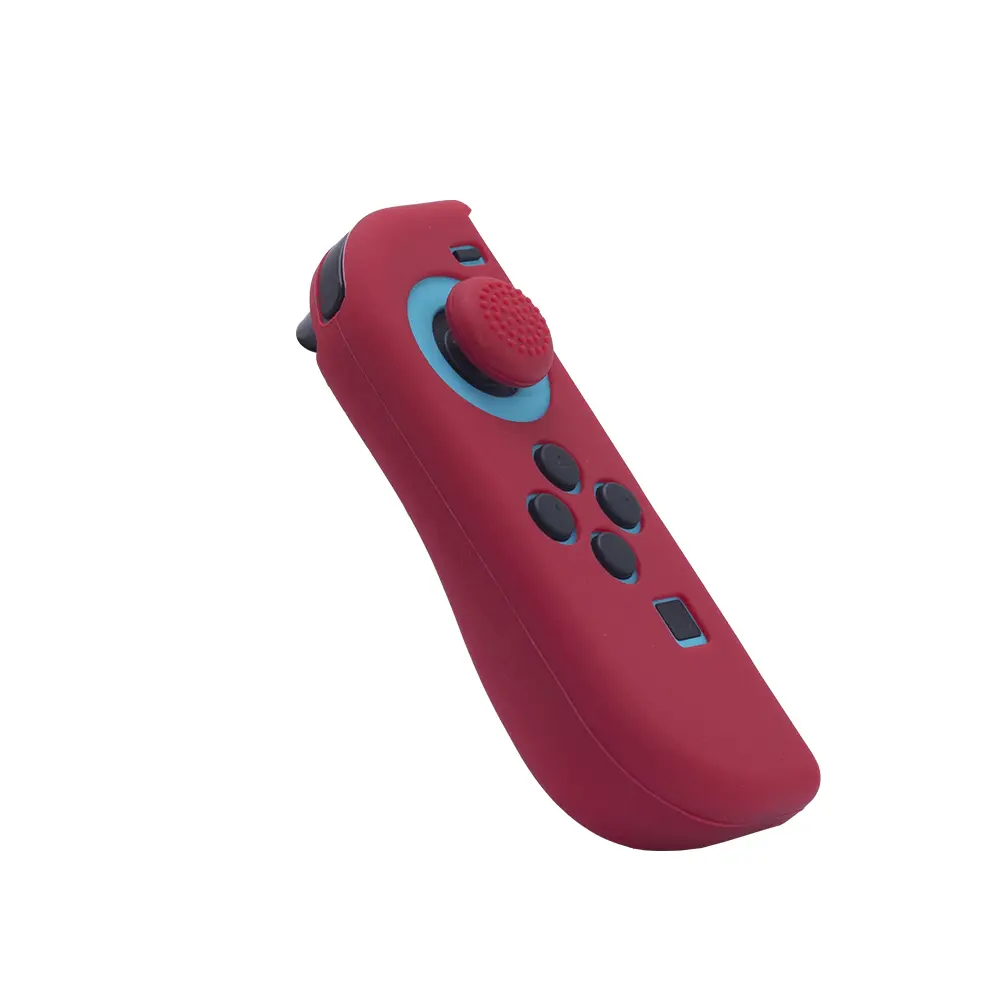 FR-TEC Funda Protectora de Silicona Joycon Skin + Grip Izquierdo - Grip para Mayor Agarre y Precisio