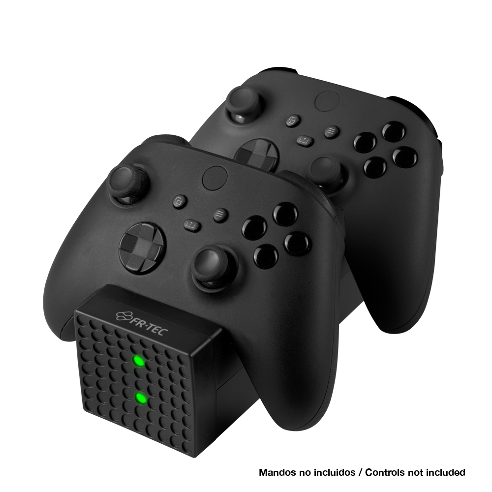 FR-TEC Estacion de Carga Dual Charging Station Compatible con Xbox Series X/S y Xbox One - Dise�o El